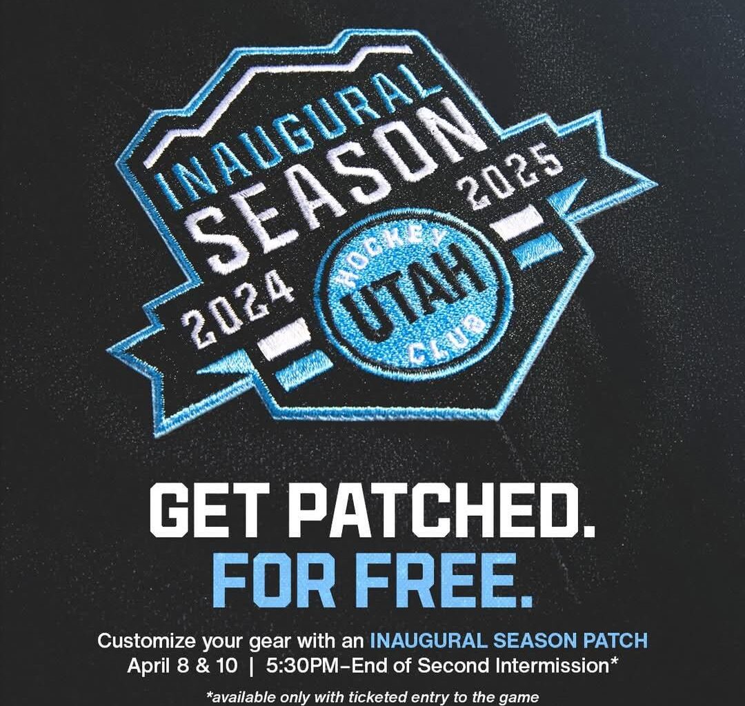 Free jersey patches to those with tickets to the last 2 home games.