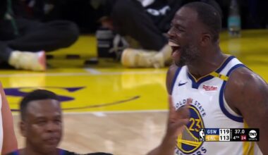 [Highlight] Draymond With the Defensive Dagger! (with replay)