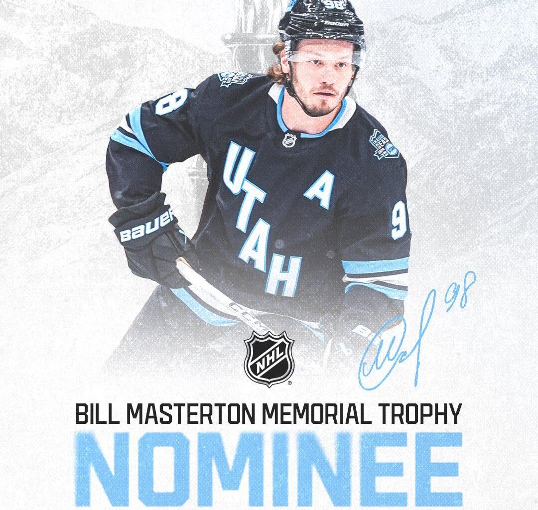 Sergachev has been nominated for the Bill Masterton Memorial Trophy