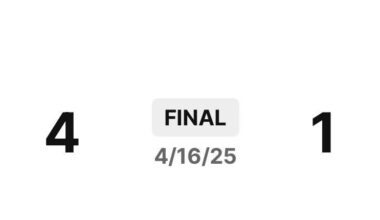 A golden knights season finale win.