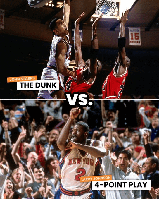 so many iconic playoff memories, but you can only choose one... which is it knicks fam?