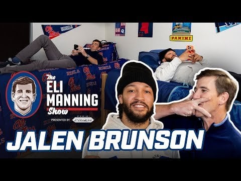 Eli Replaces Josh Hart as Jalen Brunson's New Roommate?! | The Eli Manning Show