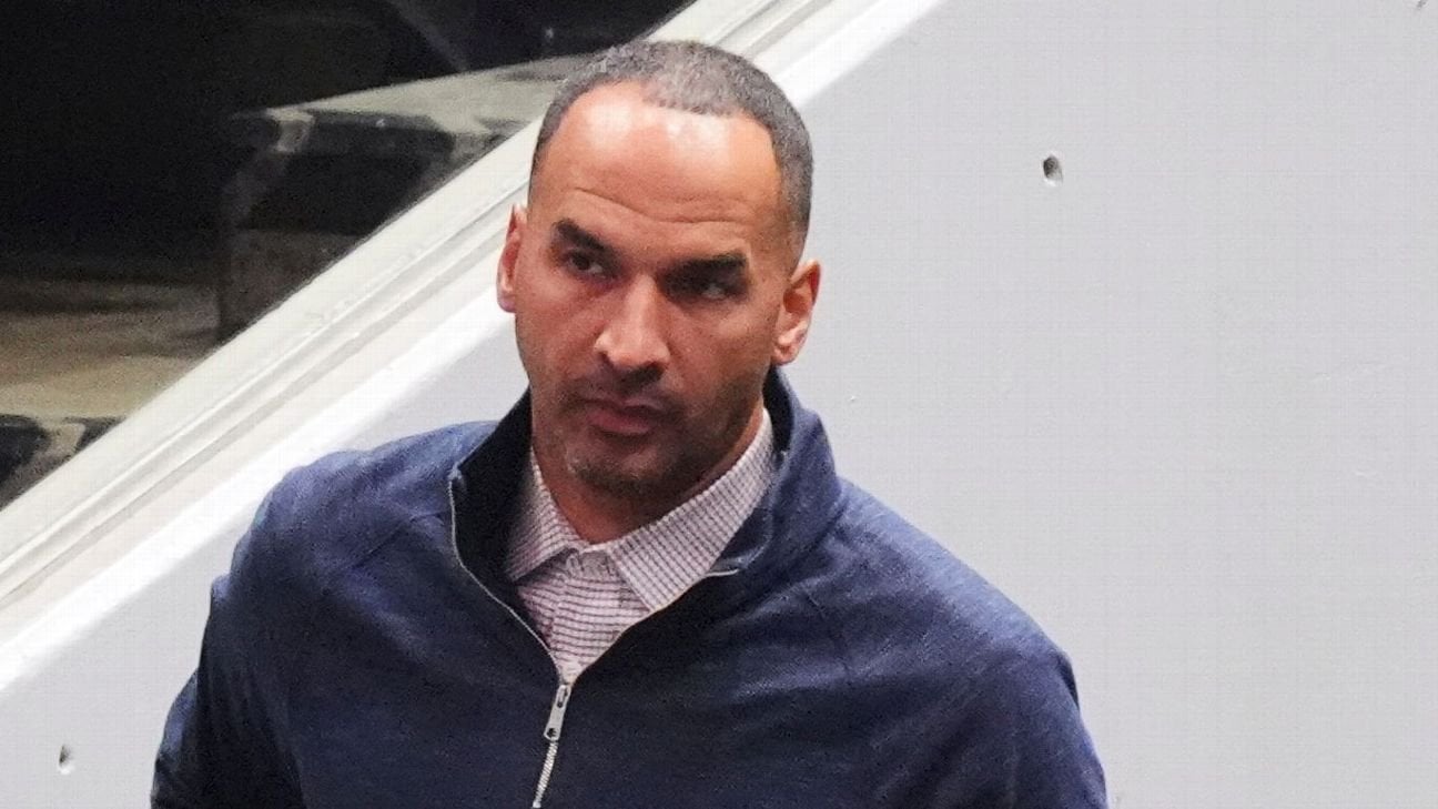 Nico Harrison says "there's no regrets" on trading Luka Doncic. "Part of it is doing the best thing for the Mavs."