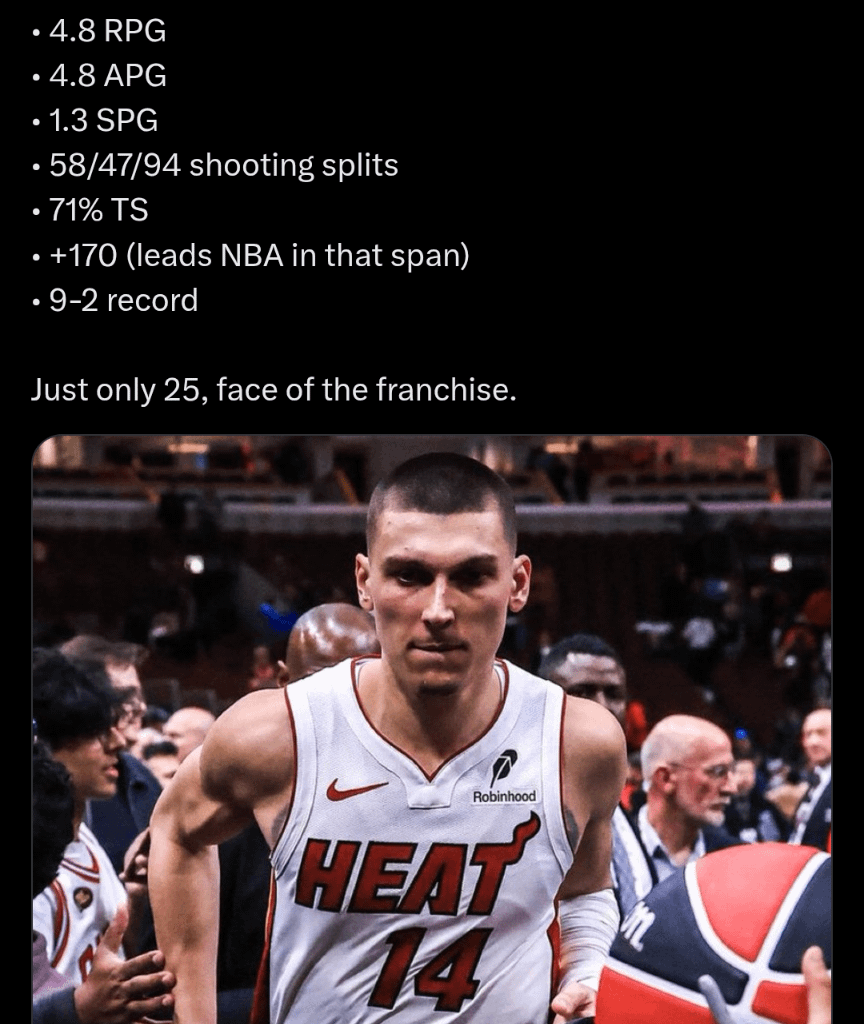 I didn't realize Tyler was shooting a 50/40/90 clip recently