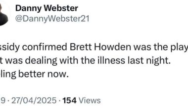 Yesterday’s Illness