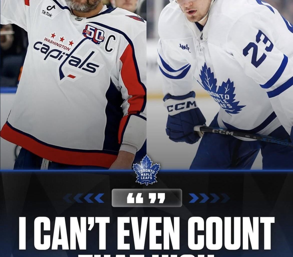 Matthew Knies on Ovi’s 895th goal- “I can’t even count that high”