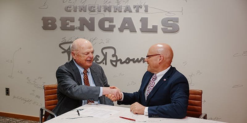 Miami named official university of the Cincinnati Bengals