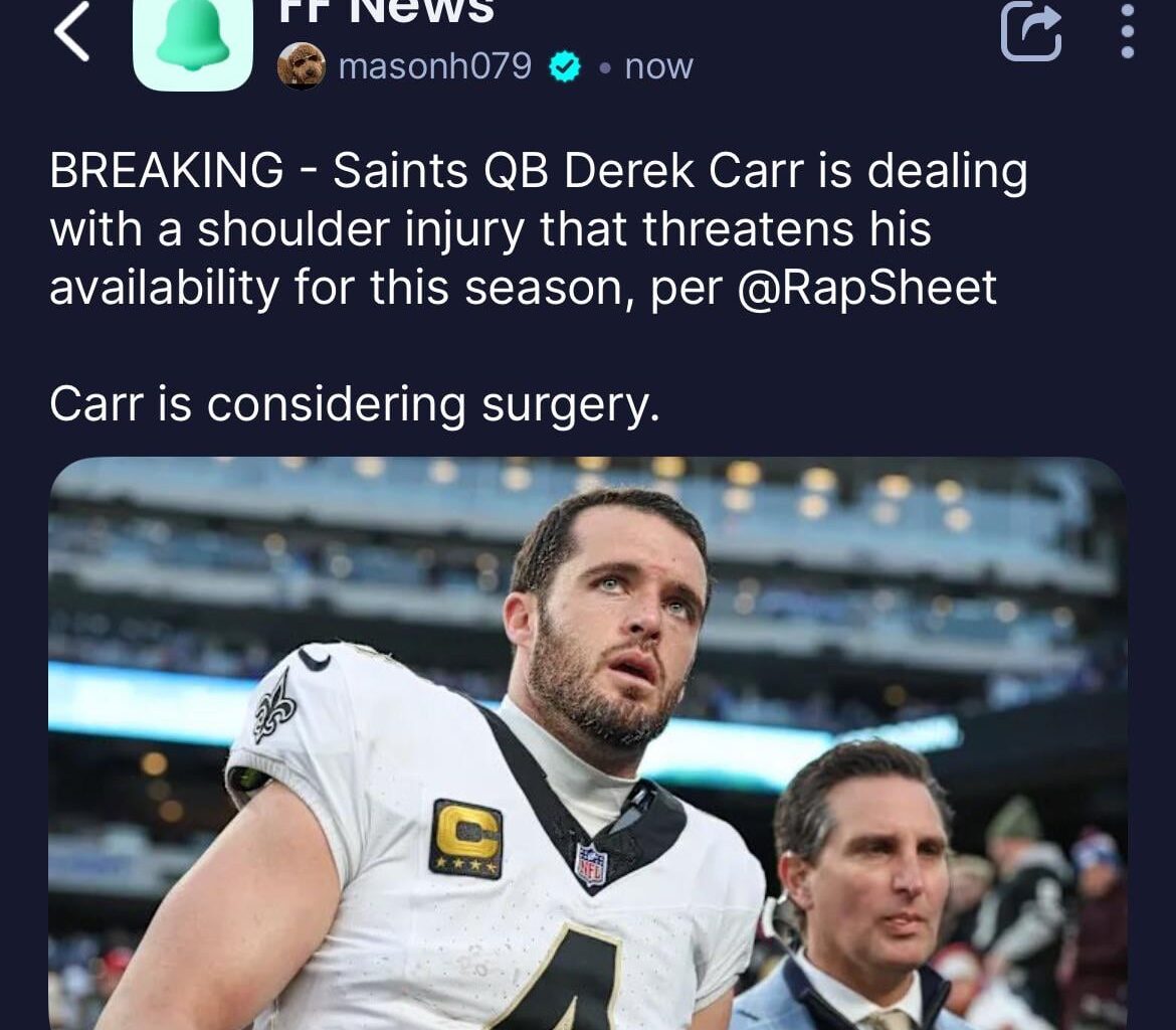 Does this mean the Saints trade the farm for Sanders at #4