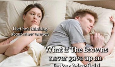 This one's a rabbit hole. Baker stays in Cleveland. Watson stays in Houston? Stroud drafted by the Bucs?