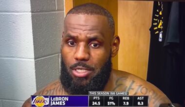 LeBron’s response to a reporter comparing his return to Cleveland with the Heat to Luka’s return to Dallas:  “He had no choice in the matter, I did” “I think he’ll get a standing ovation and people will clap and cheer” Adds that they want to get the win for him.