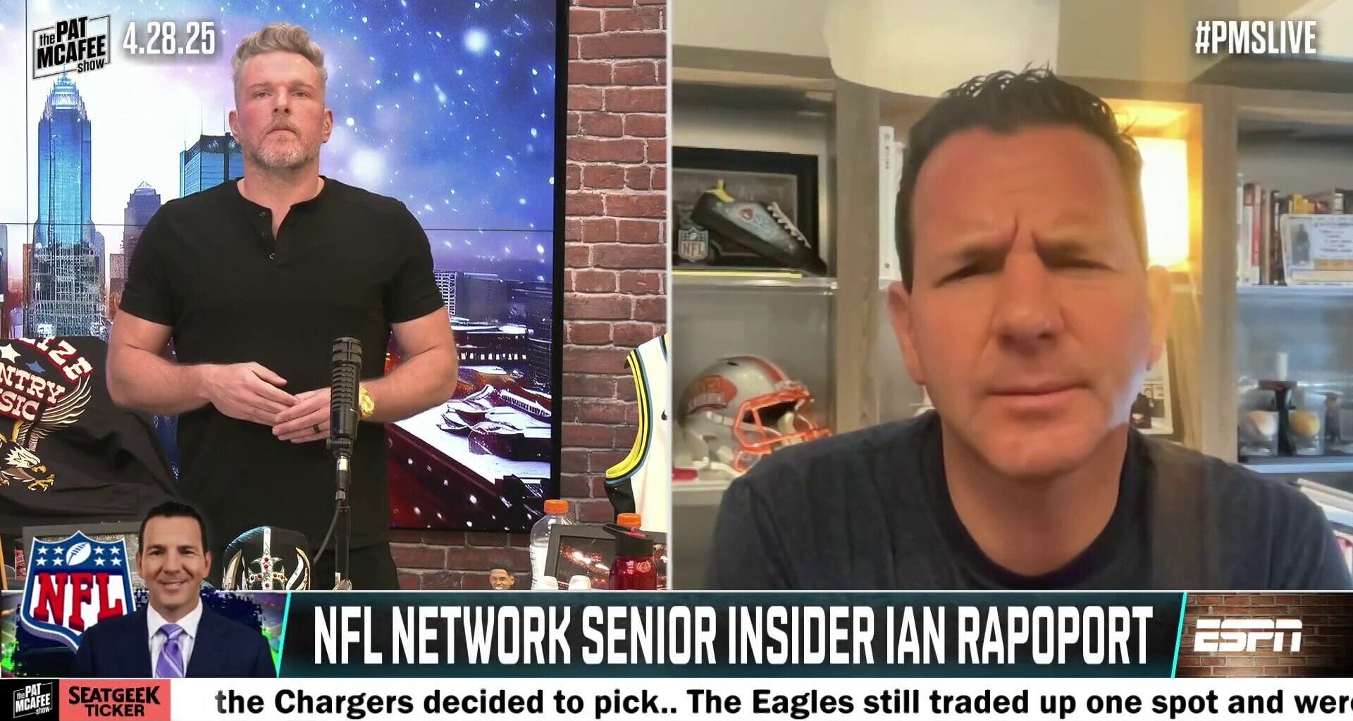 Rap thinks the falcons were going to draft JPJ at 15