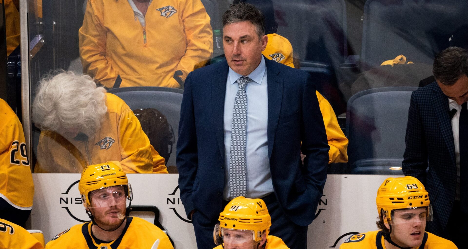 Andrew Brunette away from Predators while attending to family matter