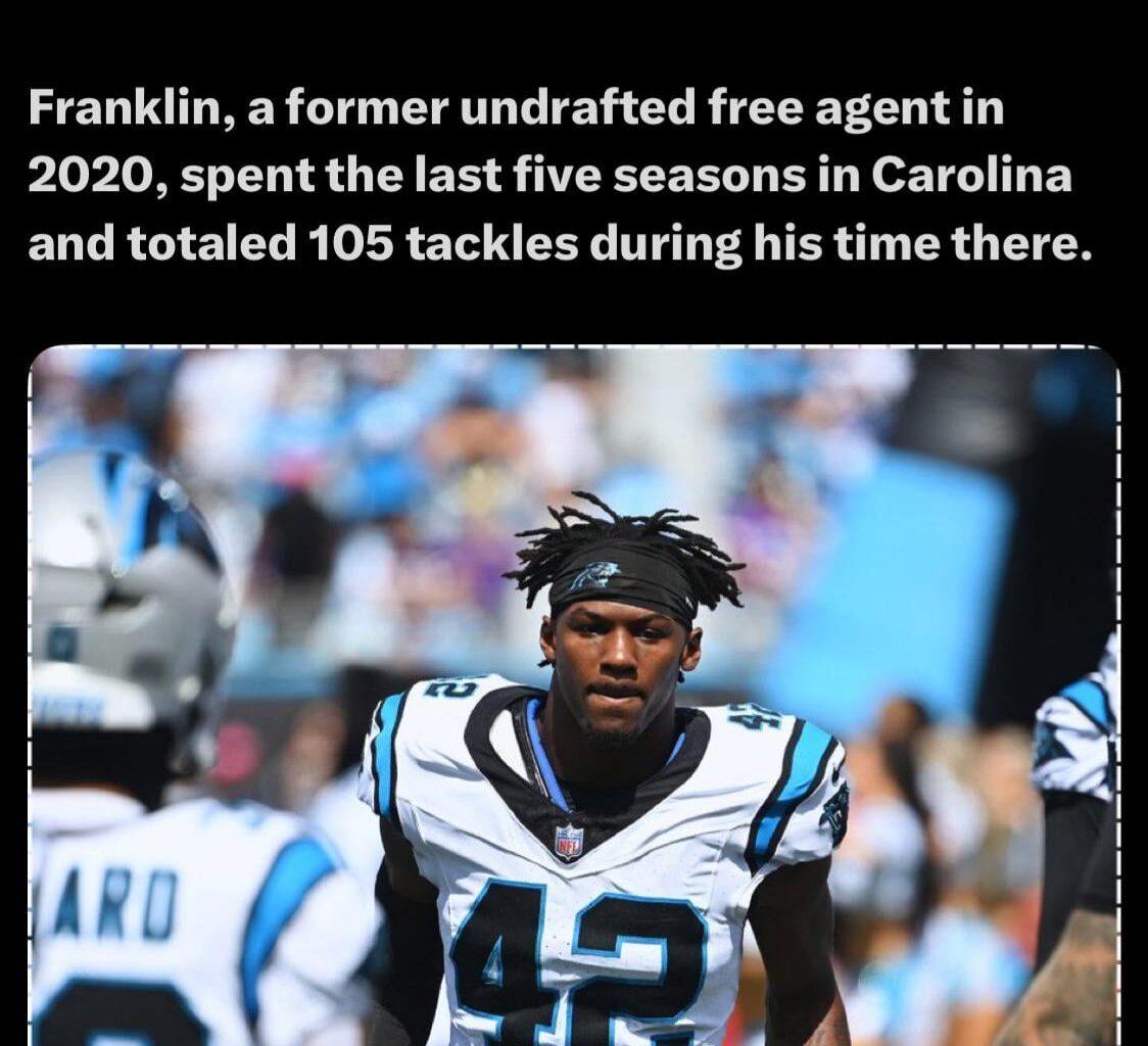 The broncos are signing Sam Franklin