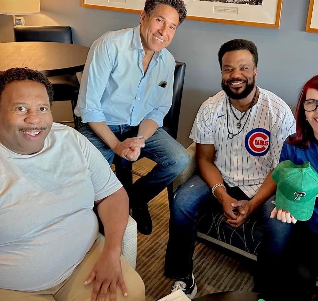 Darryl from The Office is a Cubs fan