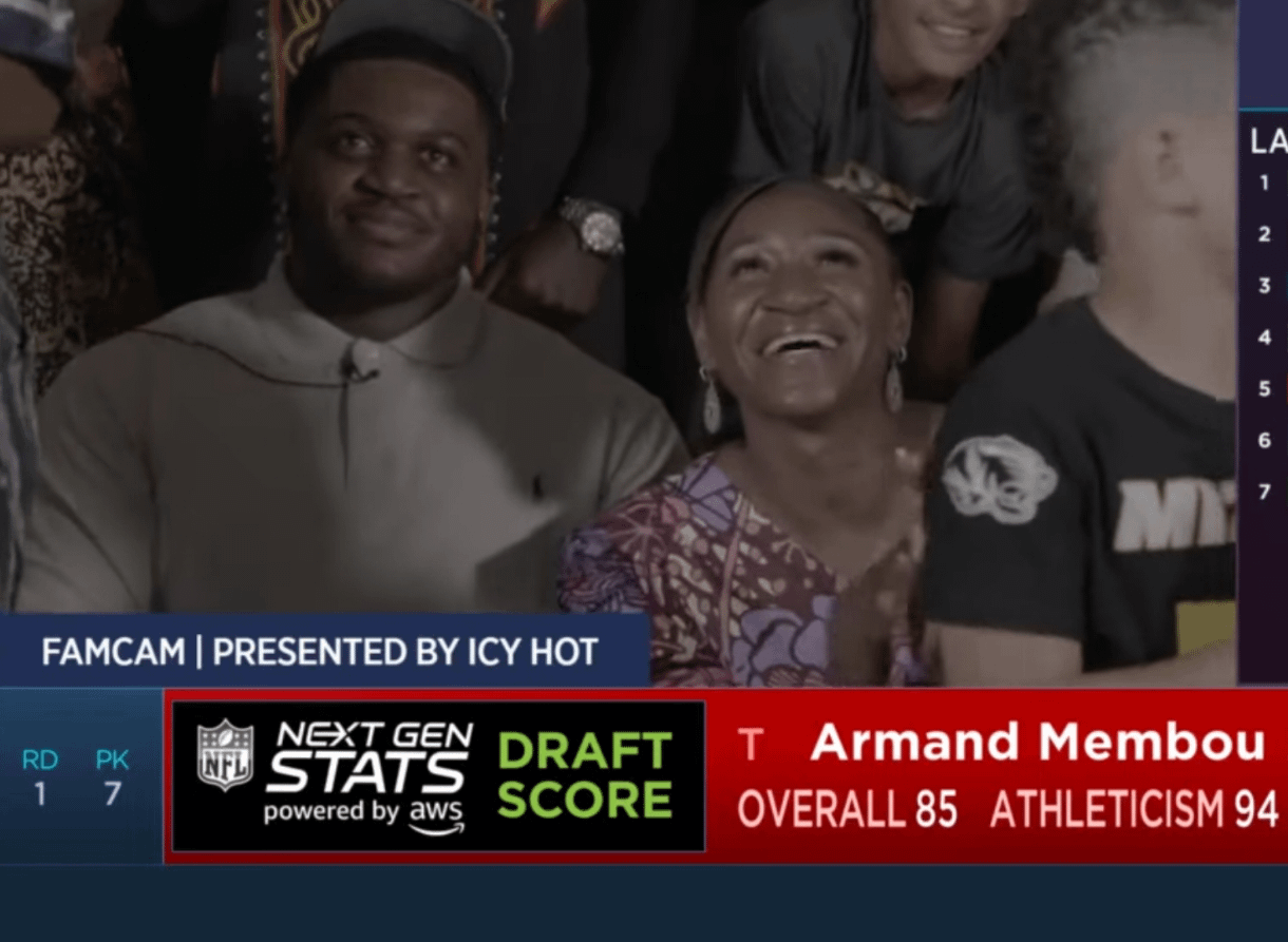 The face you make when the Jets draft you.