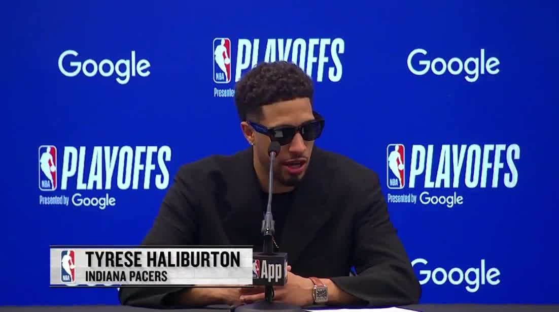 Tyrese Haliburton on the confrontation his dad had with Giannis: "I don't think that my pops was in the right at all there. ... We will have a conversation and I'll talk to Giannis it's unfortunate we're all grown men."