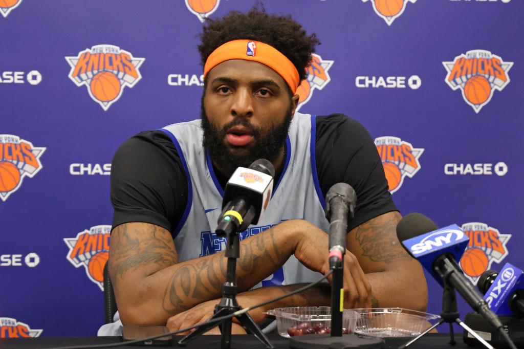 Mitchell Robinson ready to do Knicks' 'dirty' work vs. Pistons