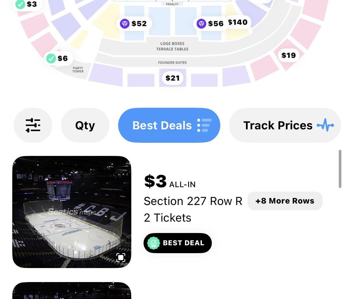 Tickets as low as $3 (and that includes fees) tonight!