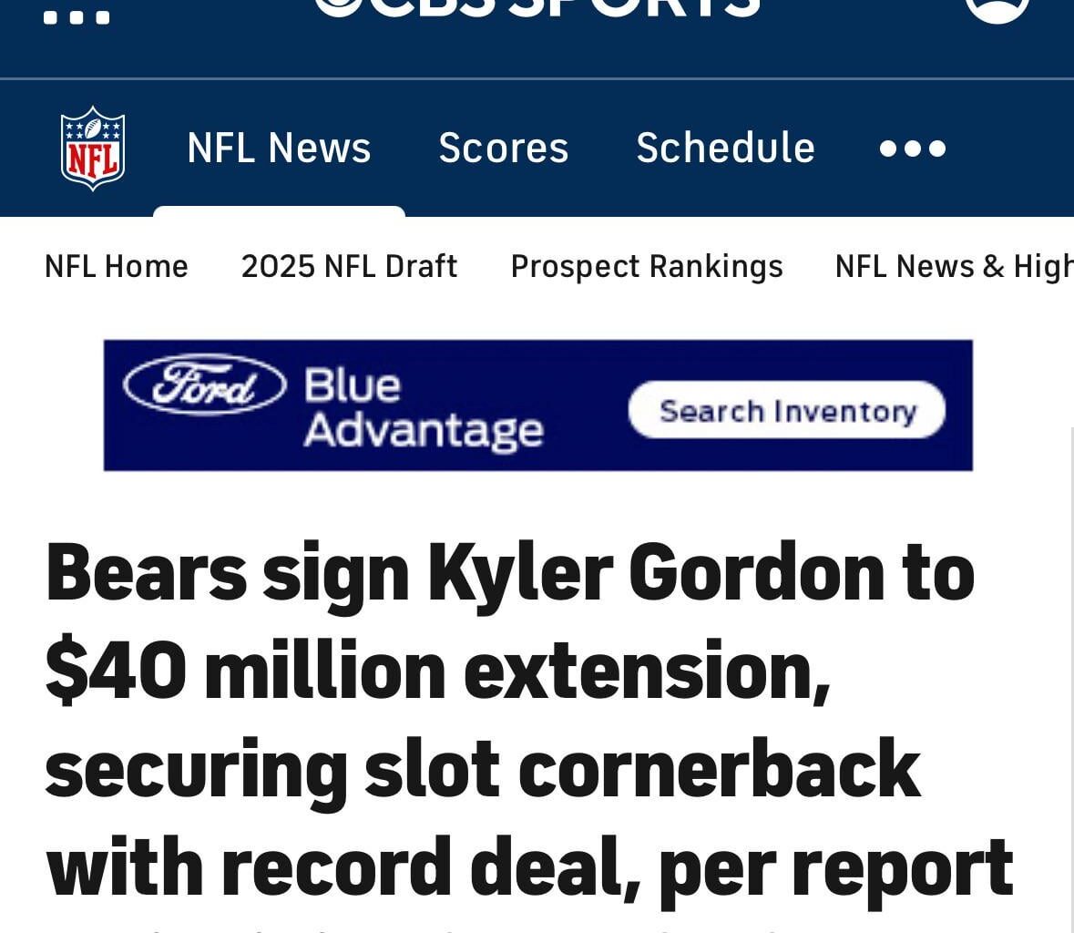 Kyler Gordon gets his Bag💰