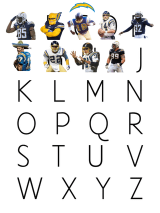 Chargers Alphabet Day 10. Most upvoted comment goes on the board after 24 hours. Who's our all time greatest player who's name starts with J?
