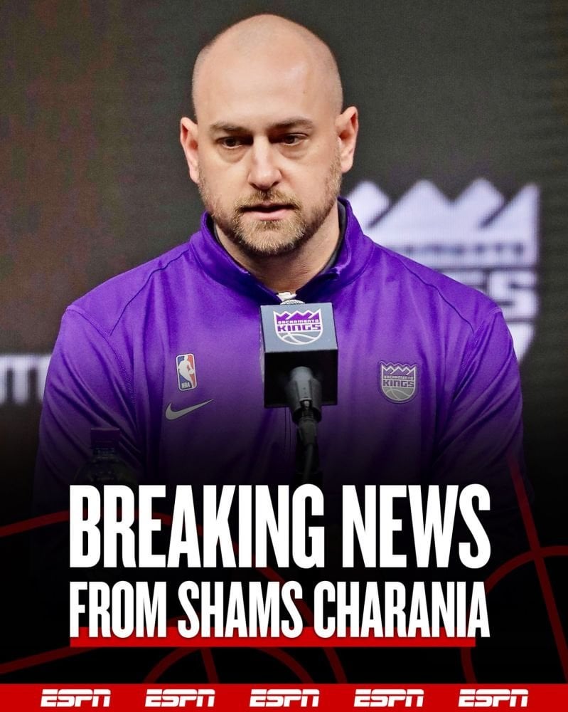 [Charania] The Sacramento Kings and general manager Monte McNair are mutually parting ways, sources tell ESPN. McNair spent five seasons running the Kings, winning NBA executive of the year in 2023 when Sacramento went 48-34 and snapped a record 16-year drought to make the playoffs.