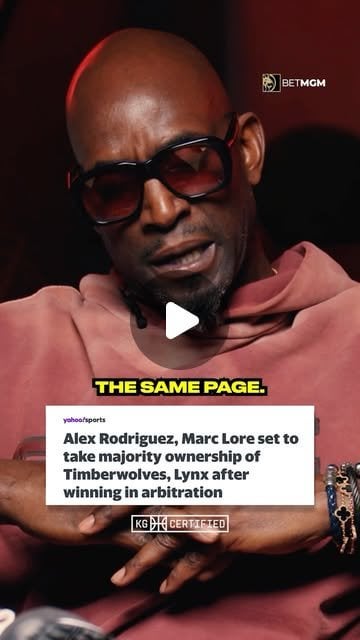 KG: Certified on Instagram: "“Some of the things I want to develop in Minnesota has nothing to do with the court.”

It’s more than just a game for KG.

#NBA #Timberwolves"