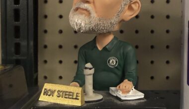 Behold, the bobblehead of Steele!