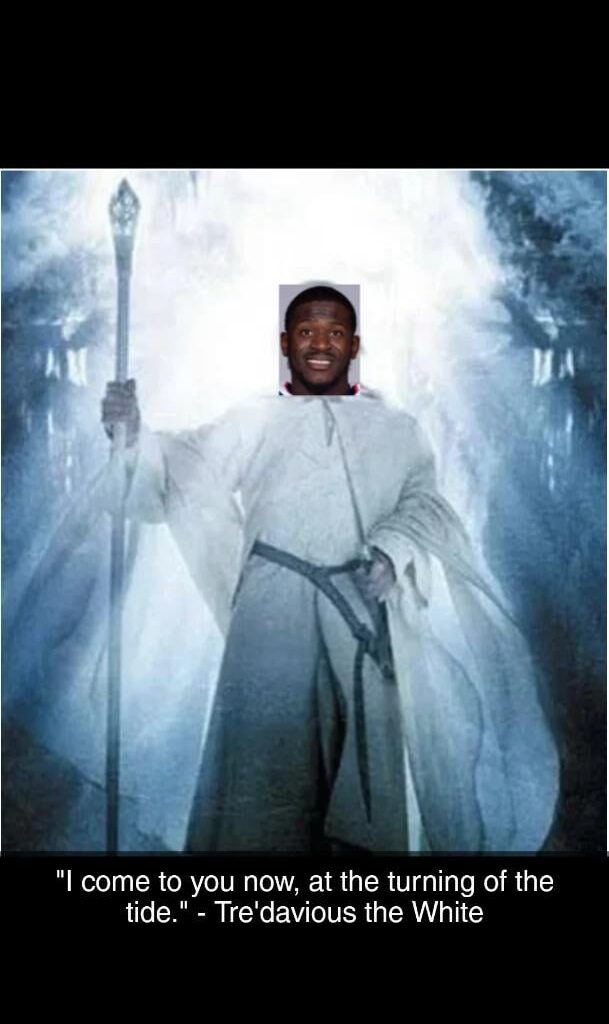 Tre'davious the White was sent back, for a brief time, until his task is done.