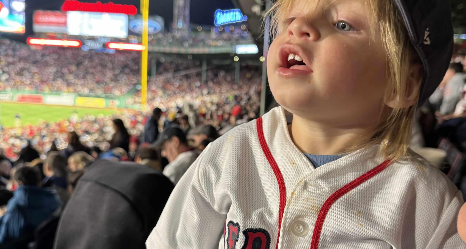 My Niece's First Game at Fenway