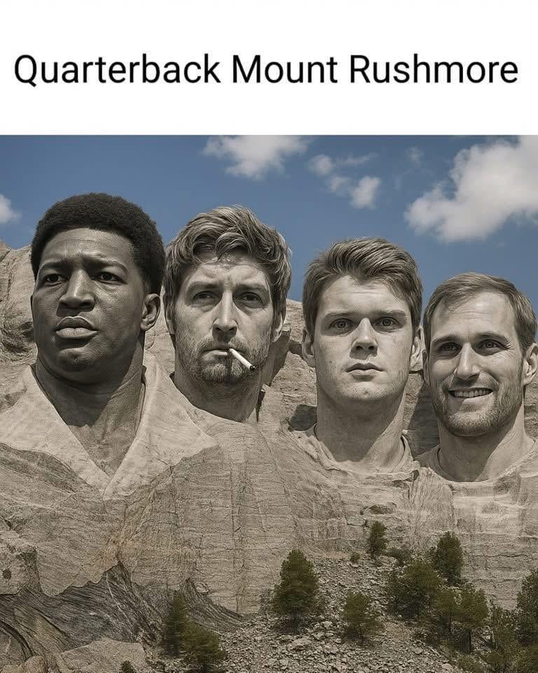 If r/NFLmemes sponsored it who would you have on Mt. Rushmore?
