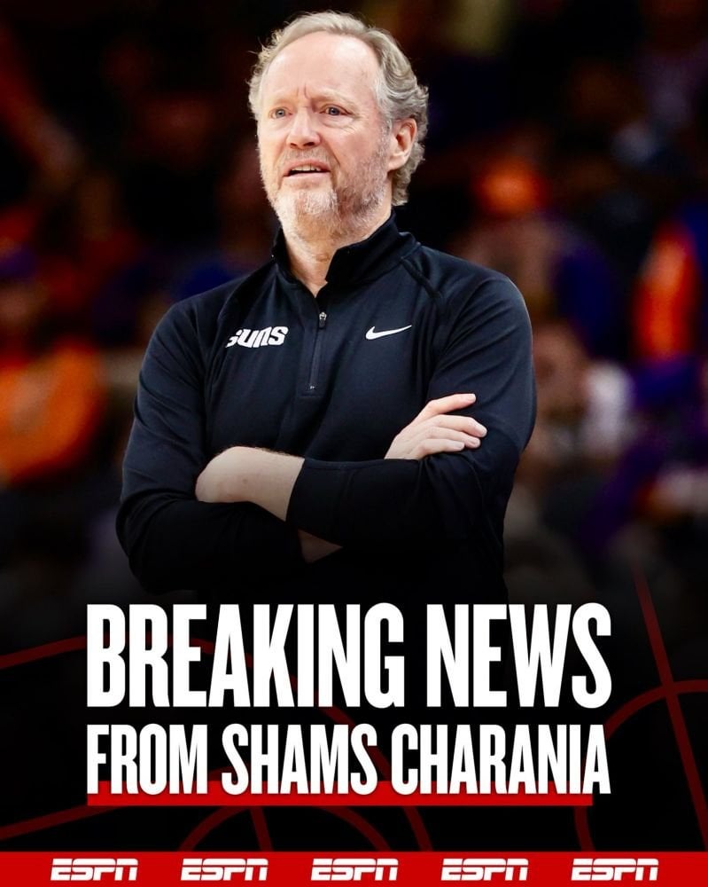 [Shams] BREAKING: The Phoenix Suns have fired head coach Mike Budenholzer after finishing in 11th place with a 36-46 record in his one season, sources tell ESPN.