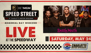 Multi-Platinum Smash Mouth to Headline Charlotte NASCAR Weekend on May 24