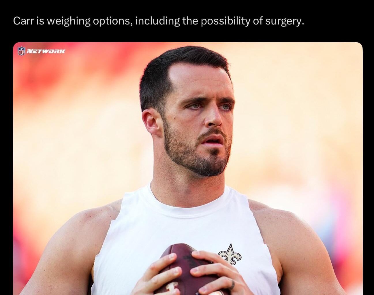 As much as I don’t like Cousins or the Saints, this sounds like a match made in Hell.