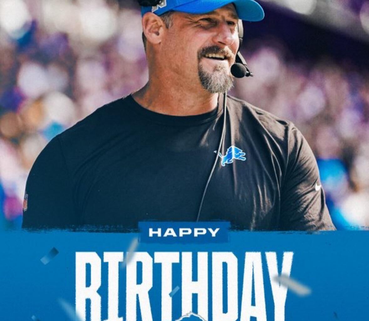 Happy Birthday To Future Super Bowl Winning Head Coach Dan Campbell!