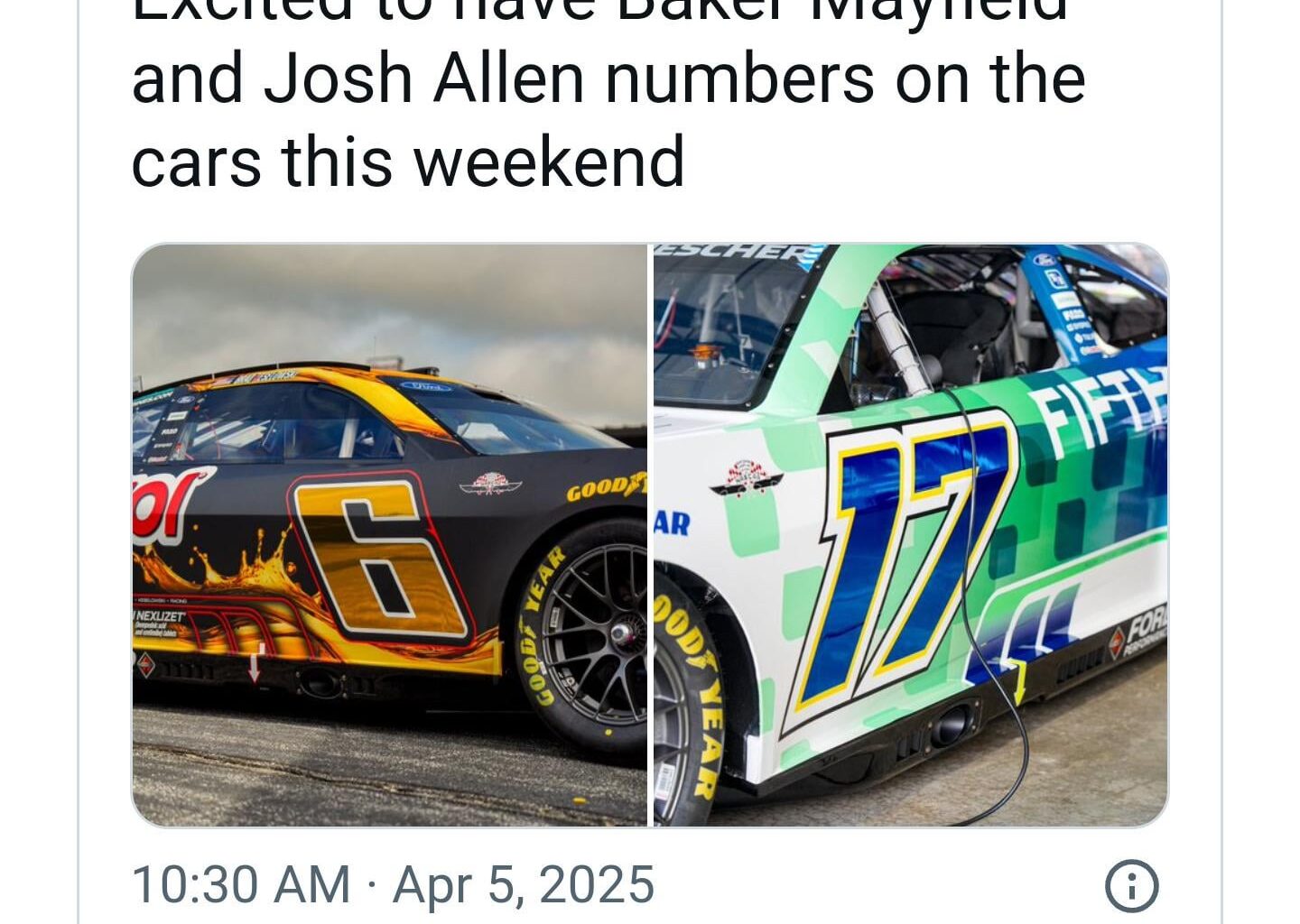 Lamar started this... 🤣