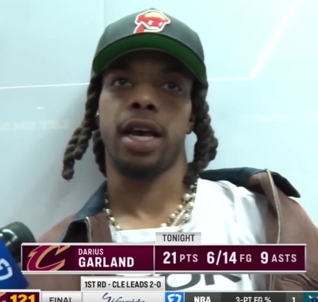 Darius Garland on the gameplan vs Heat: "Pick on Tyler Herro, take care of the ball, and pick on their weak defenders. Go after them."