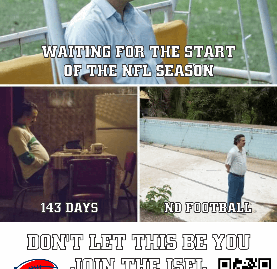 No Football makes a sad man