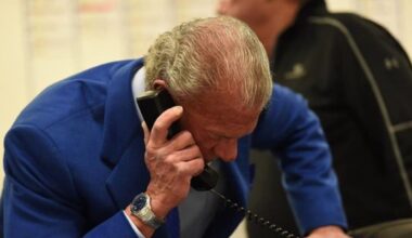 "Shedeur this is Jim Irsay with the Colts. We aren't going to draft you, just wanted to say hi".