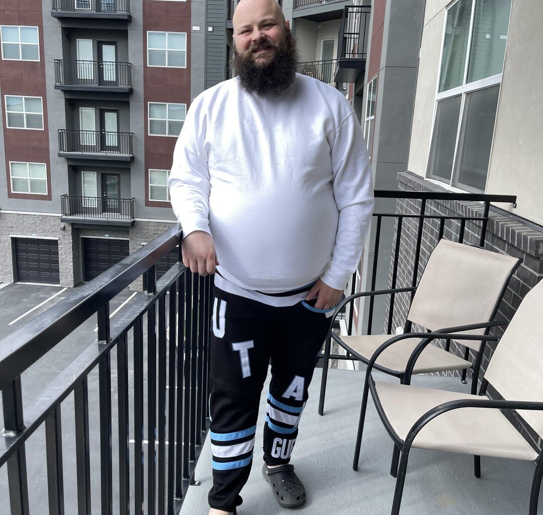 Thrifted a Knockoff Sweater and Turned It Into Sweats