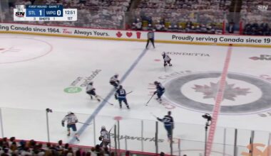 Mathieu Joseph makes it 2-0. Hellebuyck looked weak on this long shot.