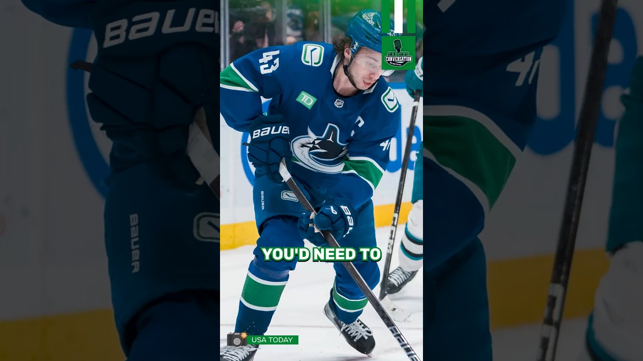 Want to keep Quinn Hughes long term? Then you have to built a CONSISTENT winner