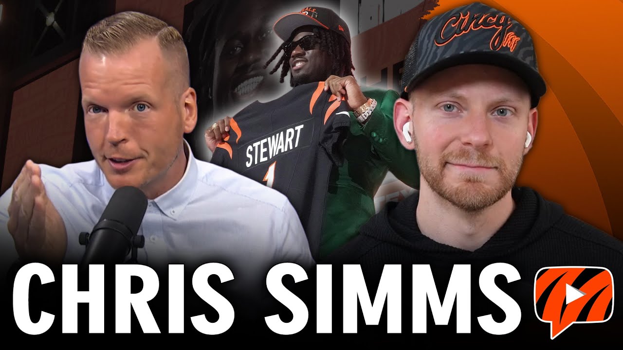 Chris Simms BULLISH on Bengals’ Draft | Exclusive Interview on Shemar Stewart