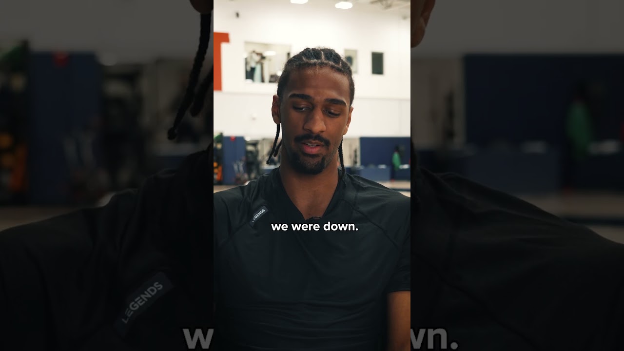 Alex Sarr came in clutch with this huge corner 3️⃣ #shorts #nba #clutchplays