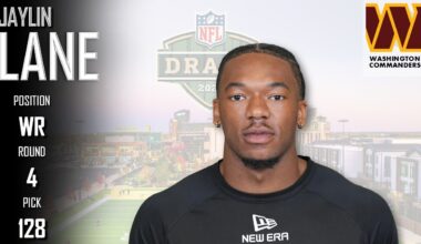 2025 NFL Draft: Jaylin Lane | Washington Commanders