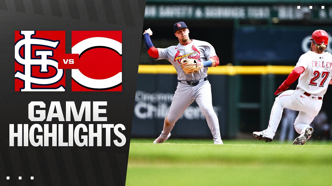 Cardinals vs. Reds Game 1 Highlights (4/30/25) | MLB Highlights
