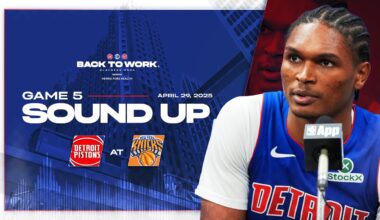 Game 5 Post-Game Press Conference: Ausar Thompson | Pistons vs Knicks | 04.29.25