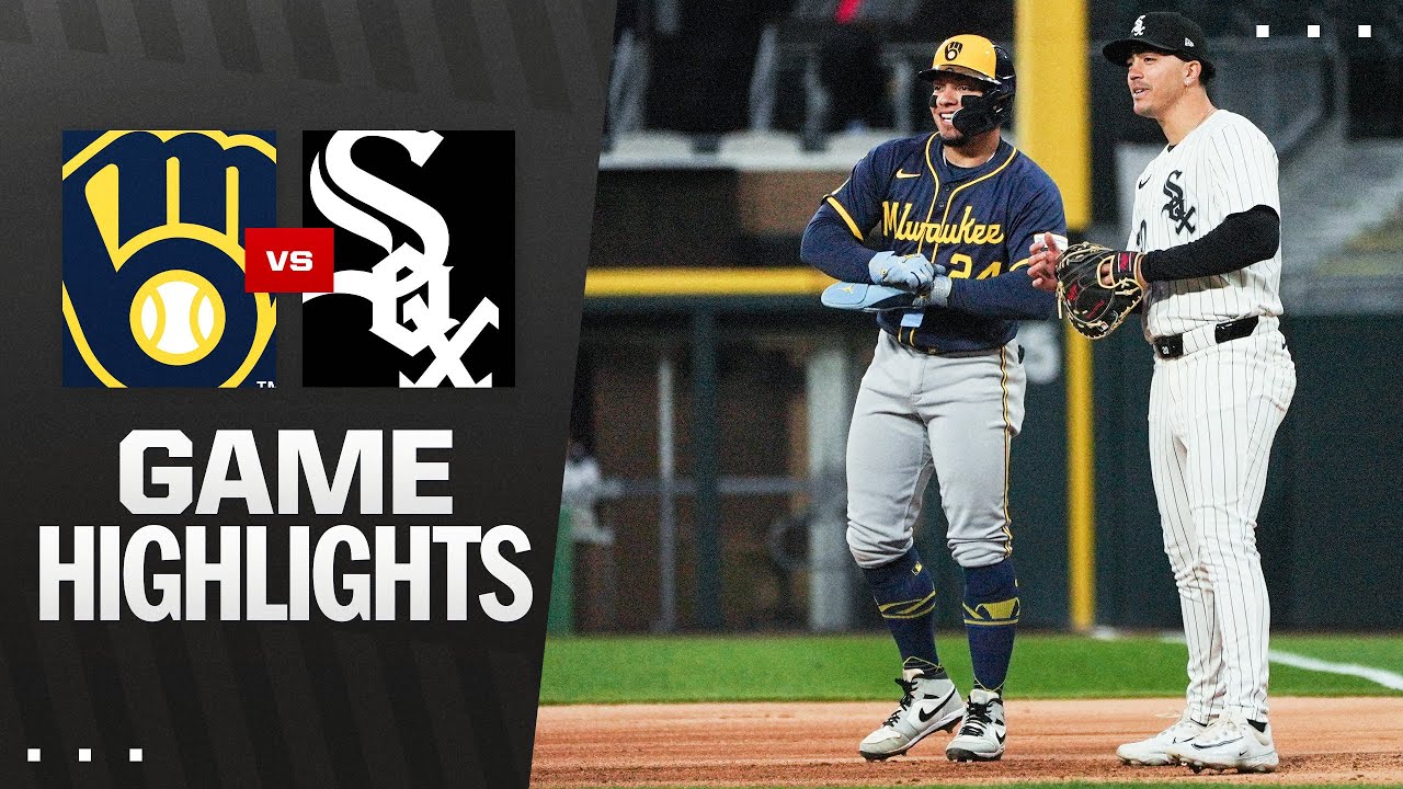Brewers vs. White Sox Game Highlights (4/30/25) | MLB Highlights