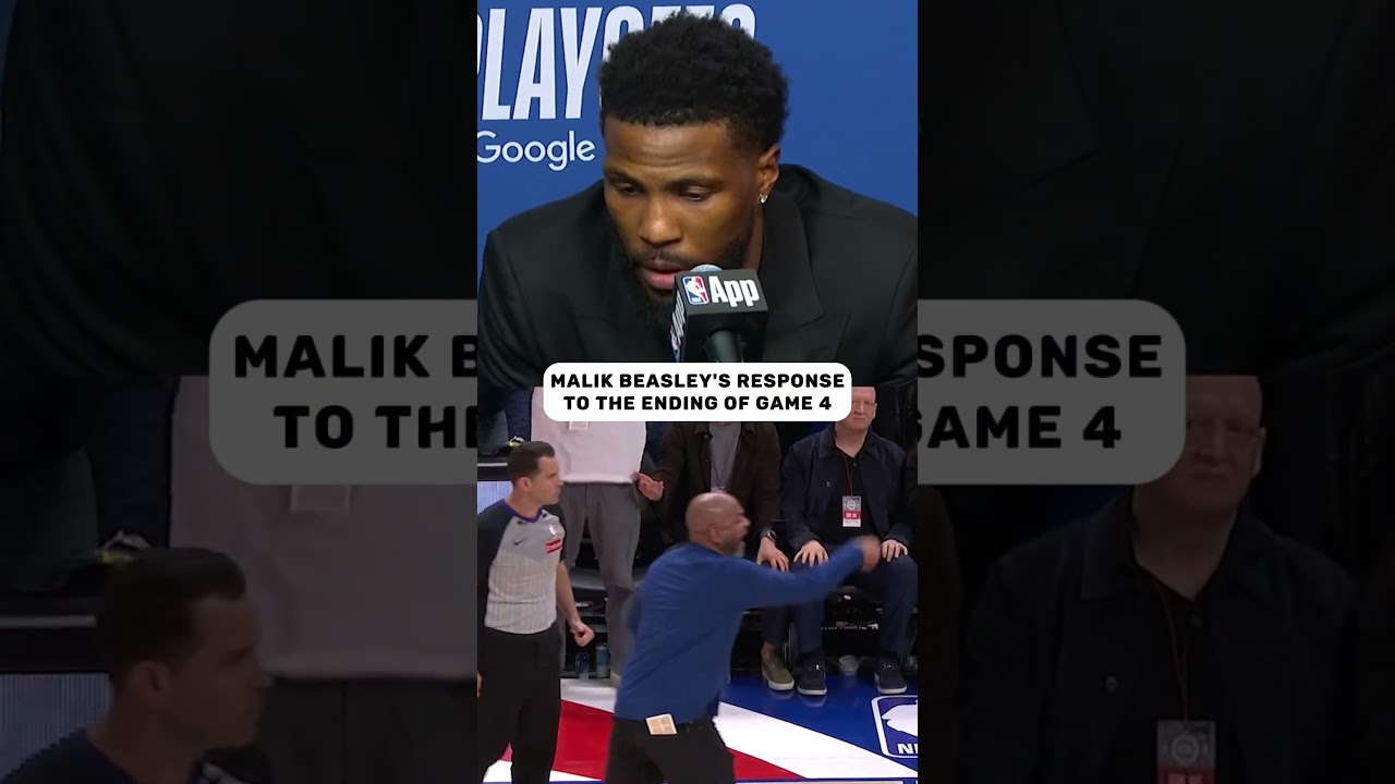 Malik Beasley kept it short & simple after the Pistons' Game 4 loss to the Knicks 😅