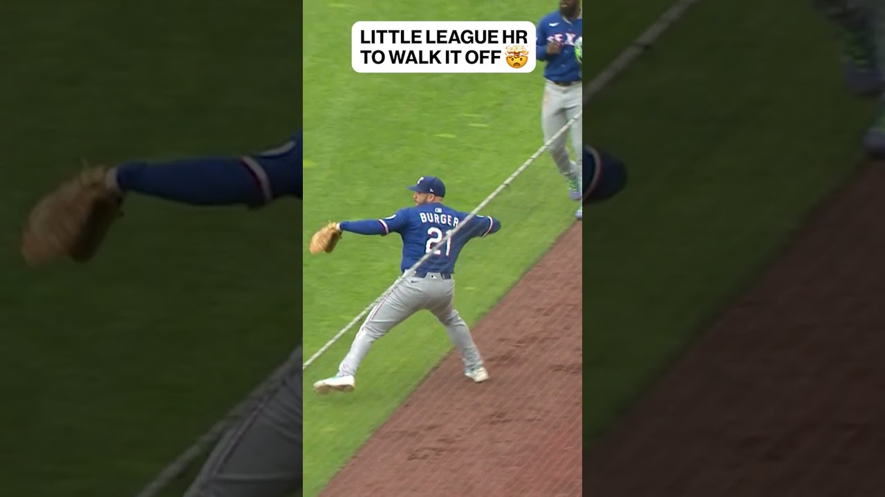 SHORTEST WALK-OFF HR IN MLB HISTORY??? #Giants #walkoff #homerun #littleleague #mlb #baseball