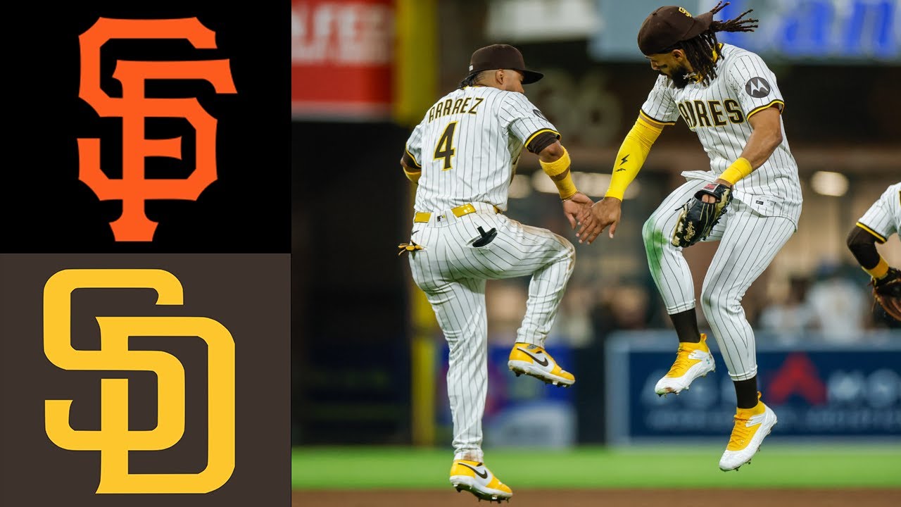 San Diego Padres Vs San Francisco Giants Game innings 1-3 Apr 30,2025 Game MLB Highlights MLB Today